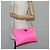 Borsa a spalla con catena Prada in nylon rosa argento autentica 134961M - vista 24