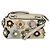 FENDI Borsa a Mano By The Way in Pelle 2 in 1 Beige Oro Auth 136115