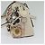 FENDI Borsa a Mano By The Way in Pelle 2 in 1 Beige Oro Auth 136115 - vista 4