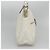 Gucci Borsa GG Supreme in PVC bianco e oro 189898 Auth 135379 D'oro - vista 3