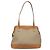 Céline Borsa a Spalla in Tela Macadam CELINE PVC Beige Oro Auth BA4513 D'oro - vista 13
