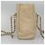 PRADA Borsa a Spalla con Catena Nylon Avorio Argento Auth 137031 Crudo - vista 4