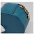 Scatola per Gioielli CHANEL Pelle Caviar Blu Oro CC Auth 136451 D'oro - vista 7