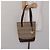 Burberry Borsa Tote Nova Check in tela beige e oro Auth bs28529 D'oro - vista 21