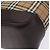 Burberry Borsa Tote Nova Check in tela beige e oro Auth bs28529 D'oro - vista 9