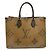 Borsa a Spalla Louis Vuitton Monogram On the Go MM Marrone
