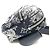 Bumbag Monogram Tapestry Louis Vuitton Blu navy - vista 5