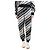 Givenchy Schwarze Jacquard-Strickhose mit Kettenmuster - Größe S