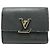 Monedero de cuero para mujer Louis Vuitton M68587 Negro Rosa Multicolor