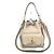 Borsa Lockme Bucket NV di Louis Vuitton Beige Sabbia