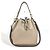 Borsa Lockme Bucket NV di Louis Vuitton Beige Sabbia - vista 2
