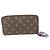 Cartera Zippy Monogram Louis Vuitton Castaño Roja Multicolor Monograma - vista 2