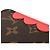 Cartera Zippy Monogram Louis Vuitton Castaño Roja Multicolor Monograma - vista 9