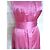 Cerruti 1881 CERRUTI ABENDKLEID SEIDE COUTURE HIMBEERE UND GÜRTEL T1 ODER T 36/38/40 Pink - Ansicht 27