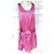 Cerruti 1881 CERRUTI ABENDKLEID SEIDE COUTURE HIMBEERE UND GÜRTEL T1 ODER T 36/38/40 Pink - Ansicht 29