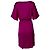 Autre Marque Vestido de seda rosa con cinturón de Diane Von Furstenberg - vista 3