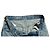 Céline Celine, Jeans azul acampanado con detalles dorados - vista 8