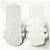 Autre Marque YUME YUME TYRE SLIDE PELLE BIO Sandali Bianco - vista 10