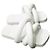 Autre Marque YUME YUME TYRE SLIDE PELLE BIO Sandali Bianco - vista 3