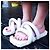 Autre Marque YUME YUME TYRE SLIDE PELLE BIO Sandali Bianco - vista 5