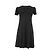 Red Valentino Stretch-Jersey-Kleid Schwarz - Ansicht 7
