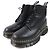 Autre Marque Dr.Martens RIKARD Polierte Glattlederstiefel Schwarz