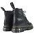 Autre Marque Dr.Martens RIKARD Polierte Glattlederstiefel Schwarz - Ansicht 6