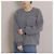 Autre Marque UNIVERSAL OVERALL x URBAN RESEARCH Sonny Label U2132150SN Polyester-Pullover Grau Anthrazitgrau - Ansicht 3