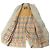 Abrigo de algodón poliéster inoxidable Burberrys Beige Caqui - vista 4