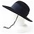 Cappello in feltro di coniglio in lana e rayon Gucci Nero Blu navy - vista 4