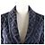 Autre Marque Chaqueta de punto de seda y rayón con logo de LEONARD FASHION Azul Azul marino - vista 4