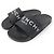 Gummisandalen mit Givenchy-Logo-Design Schwarz