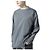 Autre Marque Camiseta de manga larga de algodón Supima Silket A4A Gris - vista 3
