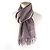 Foulard in seta con ricamo logo CD di Dior Porpora - vista 2