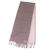 Foulard in seta con ricamo logo CD di Dior Porpora - vista 3