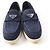 Mocassini in suede Prada 1D222N Blu Blu navy - vista 4