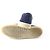 Mocassini in suede Prada 1D222N Blu Blu navy - vista 7