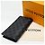 Cartera Larga Brazza Damier Graphite de Louis Vuitton Negro - vista 2