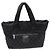 Chanel Coco Cocoon Nylon Kalbsleder Tote Bag Schwarz Bordeaux
