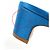 Sandali in satin Prinap 50 di Manolo Blahnik Blu - vista 13