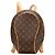 Zaino Ellipse Monogram Louis Vuitton Marrone