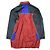 Autre Marque PE/RIP Bergmantel Monkey Time Polyester Mantel Rot Marineblau - Ansicht 2