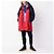 Autre Marque PE/RIP Bergmantel Monkey Time Polyester Mantel Rot Marineblau - Ansicht 3