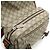 Borsa Messenger GG Supreme di Gucci Rosso Beige Verde - vista 6