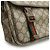 Borsa Messenger GG Supreme di Gucci Rosso Beige Verde - vista 8