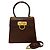 Gancini Bolsa 2way de couro de lagarto Salvatore Ferragamo Marrom - vista 2