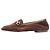 Gucci Bit Lederloafer Braun - Ansicht 7