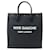 Yves Saint Laurent Sac fourre-tout en toile et cuir Saint Laurent Paris Rive Gauche N/S Noir Gris Gris anthracite  - vue 1