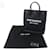 Yves Saint Laurent Sac fourre-tout en toile et cuir Saint Laurent Paris Rive Gauche N/S Noir Gris Gris anthracite  - vue 2