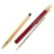 Stylo à bille Must de Cartier Marron  - vue 2